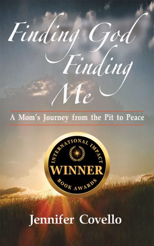 Book with award finding god finding me